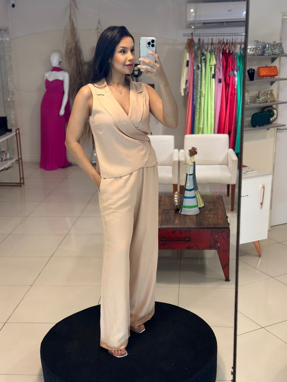 Imagem de blusa marrom claro